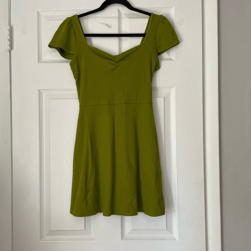 Wild fable mini dress with cap sleeves
